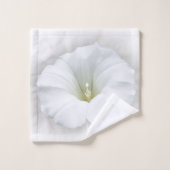 weiß und grau badhandtuch set (Waschlappen)