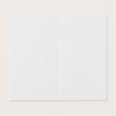 Weiß und grau geometrisches Muster mit Verriegelun (Außenseite Aufgefaltet)