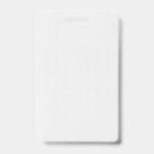 Weiß und grau geometrisches Muster mit Verriegelun Ausweis (Rückseite)