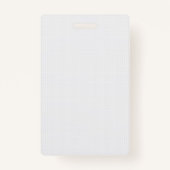 Weiß und grau geometrisches Muster mit Verriegelun Ausweis (Rückseite)