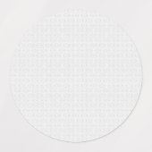 Weiß und grau geometrisches Muster mit Verriegelun Etiketten (Design 2)