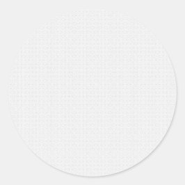 Weiß und grau geometrisches Muster mit Verriegelun Runder Aufkleber