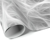 Weiß und Grau Geschenkpapier (Rolleneckpunkt)