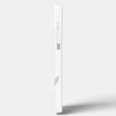 Weiß und Grau Moderne Goddess iPhone 13 Pro Hüllen (Rückseite / Links)