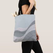 WEISS UND GRAUES GEBÄUDE TASCHE (Von Nahem)