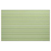 Weiß und grün gestrichenes Muster Stoff (Fat Quarter (45,7 x 55,9 cm))