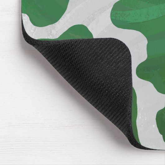 Weiß und grün mousepad (Ecke)