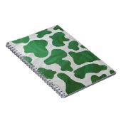 Weiß und grün notizblock (Rechte Seite)