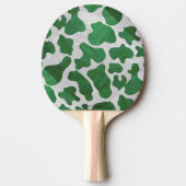 Weiß und grün tischtennis schläger (Vorderseite)