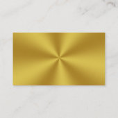 Weiß und Imitate Gold Neue Adresse einfügen Begleitkarte (Rückseite)