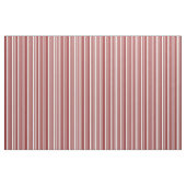 Weiß und Maroon Farbmuster der Streifen Stoff (Fat Quarter (45,7 x 55,9 cm))