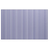 Weiß und Mitternachtsblau farbige Muster Stoff (Yard (91,4 cm))
