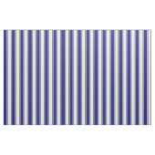 Weiß und Mitternachtsblau farbige Muster Stoff (Fat Quarter (45,7 x 55,9 cm))