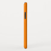 Weiß und Orange Bike Case-Mate iPhone Hülle (Hinten/Rechts)