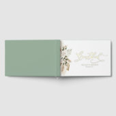 Weiß- und Pampasgras-Hochzeit Gästebuch (Voll)