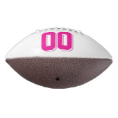 WEISS UND PINK Custom Football (Gedreht 270)
