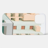 WEISS UND PINK KONKRETES GEBÄUDE Case-Mate iPhone HÜLLE (Rückseite (Horizontal))