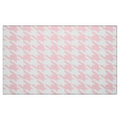 Weiß und rosa Hahnentrittmuster Nahtloses Muster Stoff (Fat Quarter (45,7 x 55,9 cm))
