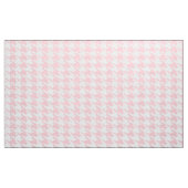 Weiß und rosa Hahnentrittmuster Nahtloses Muster Stoff (Yard (91,4 cm))
