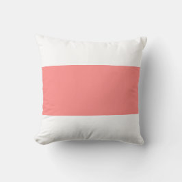 Weiß und Rose Pastellfarben Bar Design Kissen