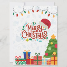 Weiß und rot Einfach frohe Weihnachten