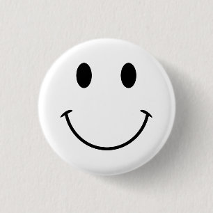 Weiß und Schwarz Button