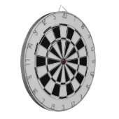 weiß und schwarz dartscheibe (Vorderseite Links)