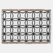 Weiß und Schwarz Decke (Vorderseite)