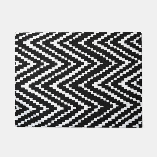 weiß und schwarz fußmatte (Vorderseite)