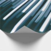 Weiß und Schwarz Geschenkpapier (Ecke)