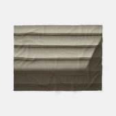 Weiß und schwarz gestreifte Textilien Fleecedecke (Vorderseite (Horizontal))