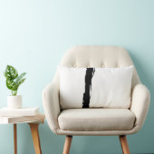 Weiß und schwarz lendenkissen (Stuhl )