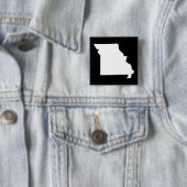 Weiß und Schwarz Missouri Button (Beispiel)