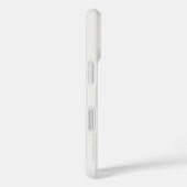 Weiß und Schwarz, Personalisierter Name Case-Mate iPhone Hülle (Rückseite / Rechts)