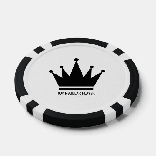 Weiß und Schwarz Pokerchips (Einzeln)
