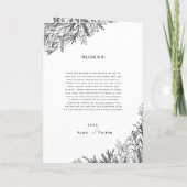 Weiß und Schwarz Programm (Rückseite)