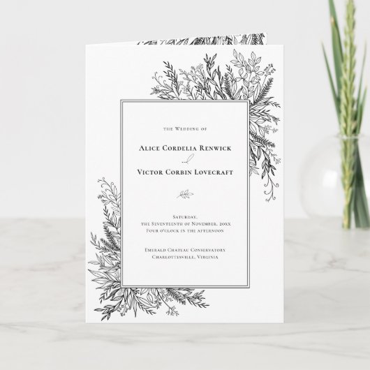 Weiß und Schwarz Programm (Vorderseite)