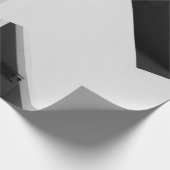 WEISS UND SCHWARZHOLZKABINET GESCHENKPAPIER (Ecke)