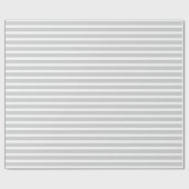 Weiß und Silber Geschenkpapier (Flach)