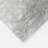 Weiß und Silberner Fohlen Weihnachten Fleecedecke (Ecke)