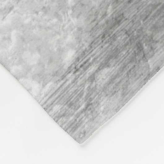 Weiß und Silberner Fohlen Weihnachten Fleecedecke (Ecke)