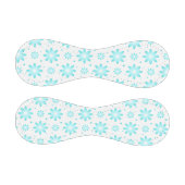 Weiß und türkisfarben, zarte Farbtupfer Baseball (Paneele)