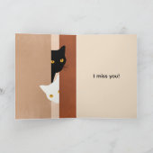 WEISS, VERMISST SIE KARTE (Innenseite)