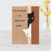 WEISS, VERMISST SIE KARTE (Gelbe Blume)