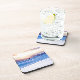 Weiß versandet nationales Monument 3 Getränkeuntersetzer