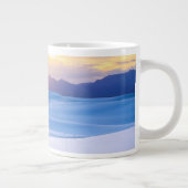 Weiß versandet nationales Monument 3 Jumbo-Tasse (Rechts)