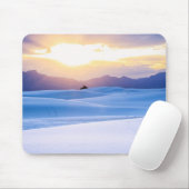 Weiß versandet nationales Monument 3 Mousepad (Mit Mouse)