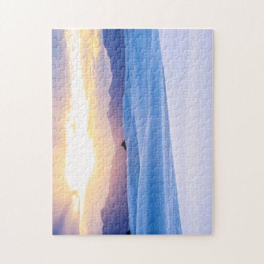 Weiß versandet nationales Monument 3 Puzzle (Vertikal)