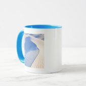 Weiß versandet nationales Monument Tasse (Vorderseite Links)
