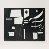 Weiß - weich und hart | Kandinsky | Puzzle (Horizontal)